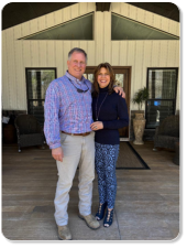 The owners of M & M Outdoors Campground, Mark & Michelle.