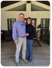 The owners of M & M Outdoors Campground, Mark & Michelle.