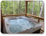 Beautiful rustic cabin at M & M Outdoors Campground